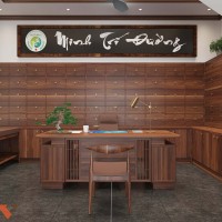 Thiết kế phòng khám y học cổ truyền Minh Trí Đường ấn tượng